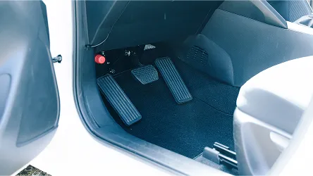 補助ブレーキの写真